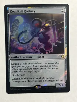 Roadkill Rodney (Surge Foil) Commander: Teenage Mutant Ninja Turtles Foil - Image 1