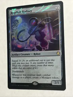 Roadkill Rodney (Surge Foil) Commander: Teenage Mutant Ninja Turtles Foil - Image 2