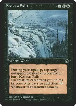 Koskun Falls Homelands Rare MP Magic: The Gathering Normal - Image 1