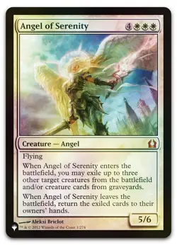 Angel of Serenity (RTR) #1 (Foil) (NM) List Reprints LIST LIST Magic MTG - Image 1