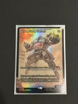 Krang, Utrom Warlord Showcase Foil NM MTG Teenage Mutant Ninja Turtles - Image 1
