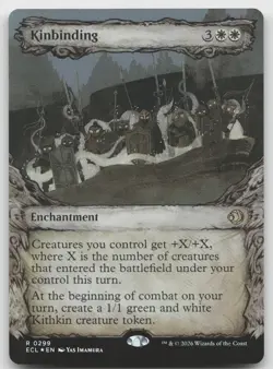 Kinbinding (Showcase) R Foil Lorwyn Eclipsed 299 NM - Image 1