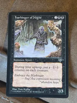 MTG Magic The Gathering Harbinger Of Night Mirage - Image 1