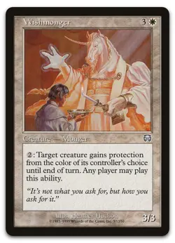 Wishmonger #57 (NM) Mercadian Masques MMQ Magic MTG - Image 1