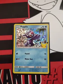 Pokemon Popplio 23/25 McDonald’s 25th Anniversary Promo Holo NM - Image 1