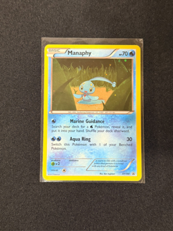 Pokemon TCG Manaphy XY190 Holo Black Star Promo X&Y LP - Image 1
