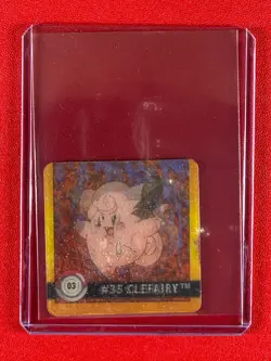 1999 ArtBox Pokemon Action Flipz Premier Edition Clefairy / Clefable #03 - Image 1