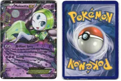 Meloetta EX Pokemon TCG Legendary Treasures RC11/RC25 HP - Image 3