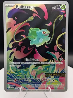 Pokemon TCG: Mega Evolutions: Bulbasaur Stamped (133/132) NM - Image 1