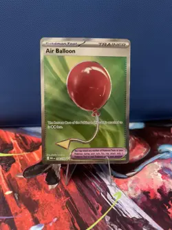Pokemon 2025 Mega Evolution Air Balloon 166/132 Ultra Rare Near Mint - Image 1