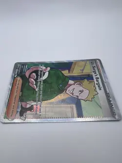 Pokemon TCG Mega Evolution LT Surge's Bargain Full Art Trainer 170/132, LP - Image 3