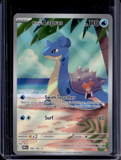 2025 Pokemon Destined Rivals Misty's Lapras #194/182 - Image 1