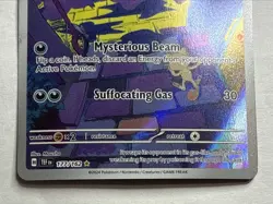 TCG Pokemon English Illustration Rare Gastly 177/162 SV05: Temporal Forces Holo - Image 3
