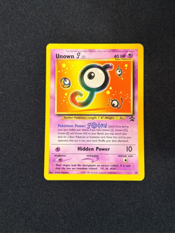 Pokemon TCG Unown [J] 38 Non Holo Promo Wizards Black Star Promos LP - Image 1
