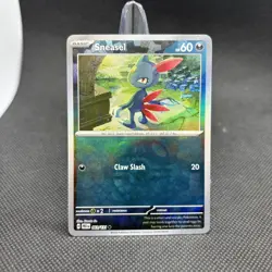 Pokemon TCG - Prismatic Evolutions - MasterBall Textured - Sneasel - 061/131 - Image 1