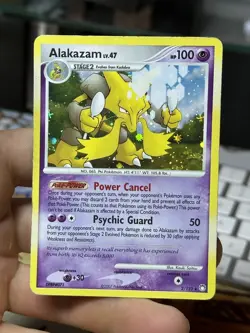 #2 Alakazam 2/123 Mysterious Treasures 2007 Holo Rare Pokemon Card TCG - Image 3