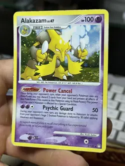 #2 Alakazam 2/123 Mysterious Treasures 2007 Holo Rare Pokemon Card TCG - Image 4