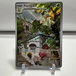 Pokemon TCG Paldea Evolved Floragato Illustration Rare 197/193 NM One Owner - Image 1