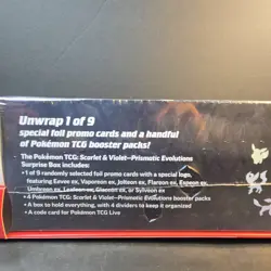 Pokemon Prismatic Evolutions Surprise Box 2-Pack Booster Bundle | *NEW & SEALED* - Image 4
