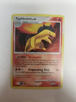 Typhlosion 16/123 Mysterious Treasures Holo Pokemon TCG DMG - Image 1