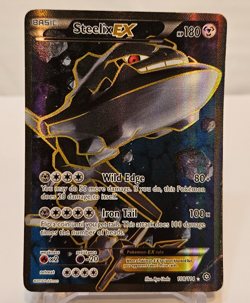 Steelix EX 108/114 Full Art Ultra Rare XY Steam Siege Pokemon 702 - Image 1