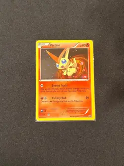Pokemon TCG Victini XY189 Promo XY Black Star Promos LP - Image 1
