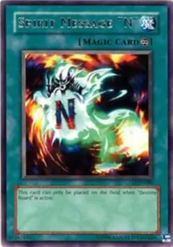 1x (NM) Spirit Message "N" - LON-090 - Rare - 1st Edition YuGiOh - Image 1