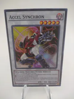 Accel Synchron SDSE-EN042 Super Rare 1st Edition Yu-Gi-Oh - Image 1