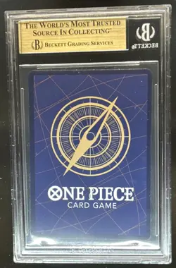 2025 One Piece Carrying on Will Monkey D Luffy Alt Art #OP13-118 BGS 10 Pristine - Image 2