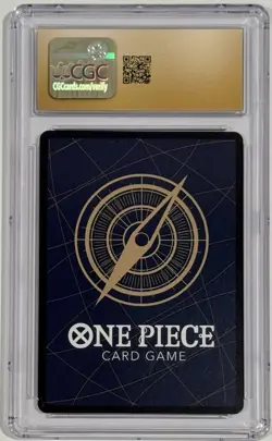 2024 One Piece Monkey D. Luffy Mos Burger Promo #080 CGC 10 Pristine - Image 2