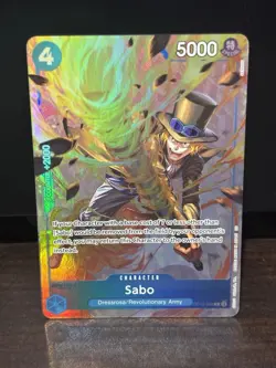 Sabo One Piece TCG OP10-049 Best Selection Vol. 4 English Alt - Image 1