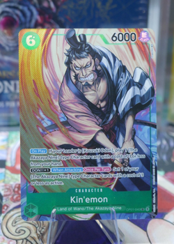 PRE-ERRATA Kin'emon OP01-040 Alternate Art English One Piece TCG Romance Dawn - Image 1