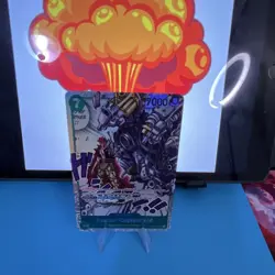 Eustass "Captain" Kid One Piece Starter Deck 2 ST02-013 Holo 7000 Power Bandai - Image 1