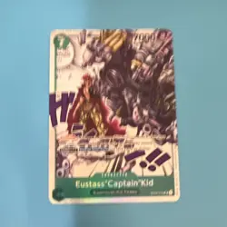 Eustass "Captain" Kid One Piece Starter Deck 2 ST02-013 Holo 7000 Power Bandai - Image 3