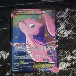 Pokemon Mew EX Full Art Holo Ultra Rare RC24/RC25 120 HP Radiant Collection - Image 1