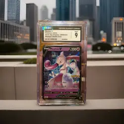 Mewtwo SWSH223 Black Star Promos Go Ultra Rare Holo Pokemon CGC 9! - Image 1