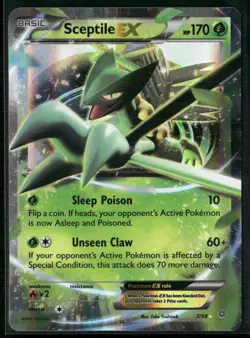 Sceptile EX 7/98 - Pokemon TCG Ancient Origins 2015 - Image 1
