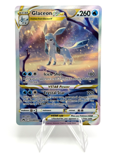 Pokemon Glaceon VSTAR Galarian Gallery Ultra Rare Crown Zenith GG40/GG70 - Image 1