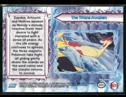 The Titans Awaken #63 - Pokemon Topps Pokemon 2000 Movie Blue Logo NM - Image 2