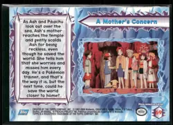 A Mother's Concern #69 - Pokemon Topps Pokemon 2000 Movie Blue Logo NM - Image 2