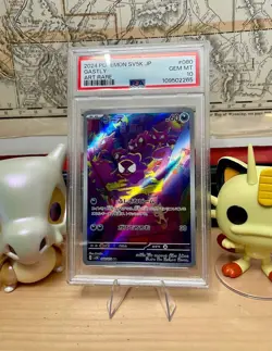 2024 Pokemon Japanese Gastly 080/071 Sv5k: Wild Force IR PSA 10 - Image 1