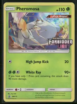Pheromosa SM115 - Pokemon TCG Forbidden Light Pre Release Promo - Image 1