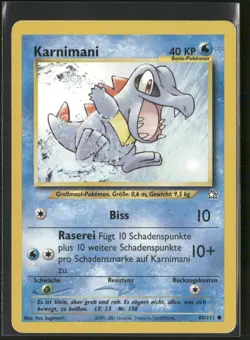 Pokemon TCG Karnimani 80/111 Neo Genesis German Totodile - Image 1