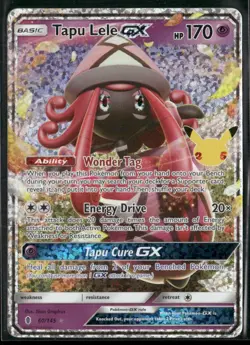 Tapu Lele GX 60/145 - Pokemon TCG Celebrations Classic Collection 2021 NM - Image 1
