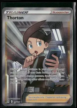 Thorton 195/196 Full Art - Pokemon TCG Lost Origins 2022 - Image 1