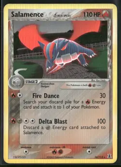 Salamence 14/113 Holo - Pokemon TCG ex Delta Species 2005 - Image 1