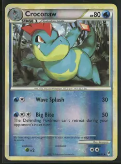 Croconaw 41/95 Reverse Holo - Pokemon TCG Call of Legends 2011 - Image 1