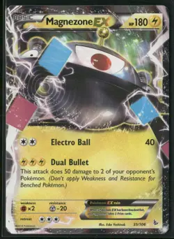 Magnezone EX 35/106 Ultra Rare - Pokemon TCG Flashfire 2014 - Image 1