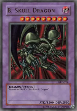 2002 Yu-Gi-Oh! Metal Raiders B. Skull Dragon #MRD-018 - Image 1