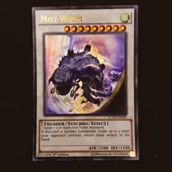 Yu-Gi-Oh! Mist Wurm [LC5D-EN240] Ultra Rare 1st Ed LP - Image 1
